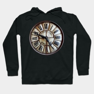 Old French Clock Design Hoodie